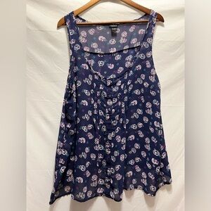 Torrid Sugarskull Sheer Top 2 18/20